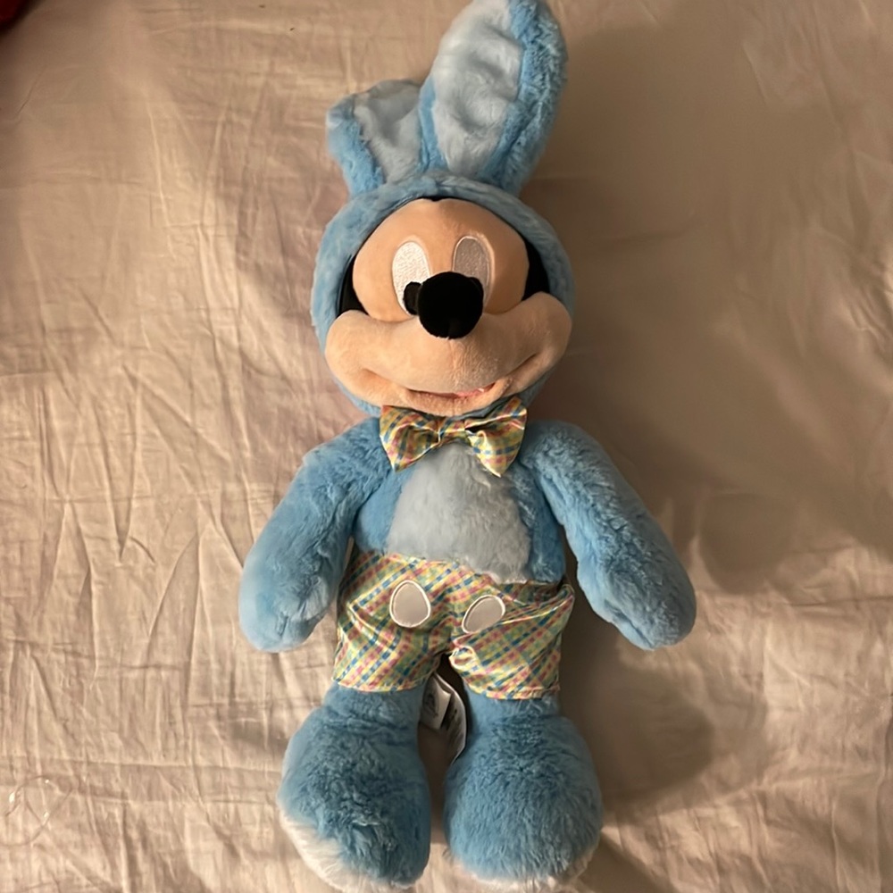 Disney Mickey Mouse Easter Bunny Plushie